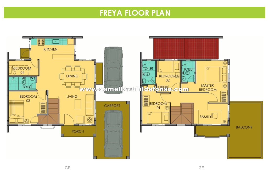 Freya House for Sale in San Ildefonso Camella San