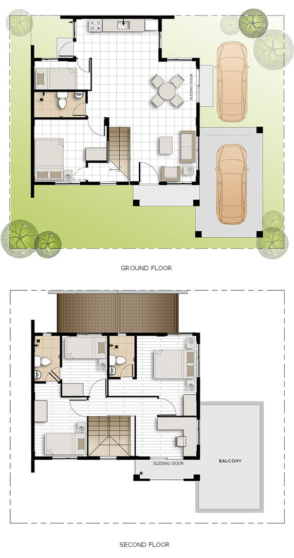 Freya Floor Plan House and Lot in San Ildefonso